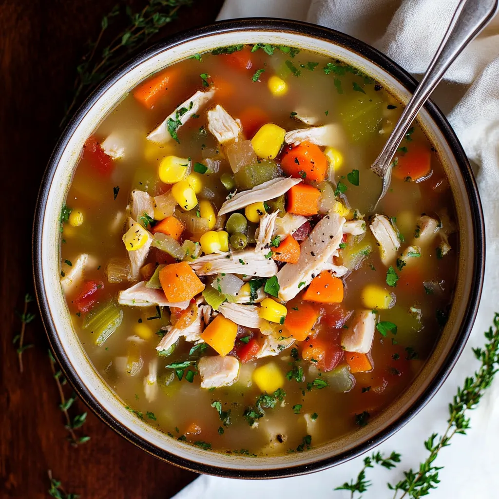Transform Leftover Turkey: The Flexible, Flavorful Vegetable Soup
